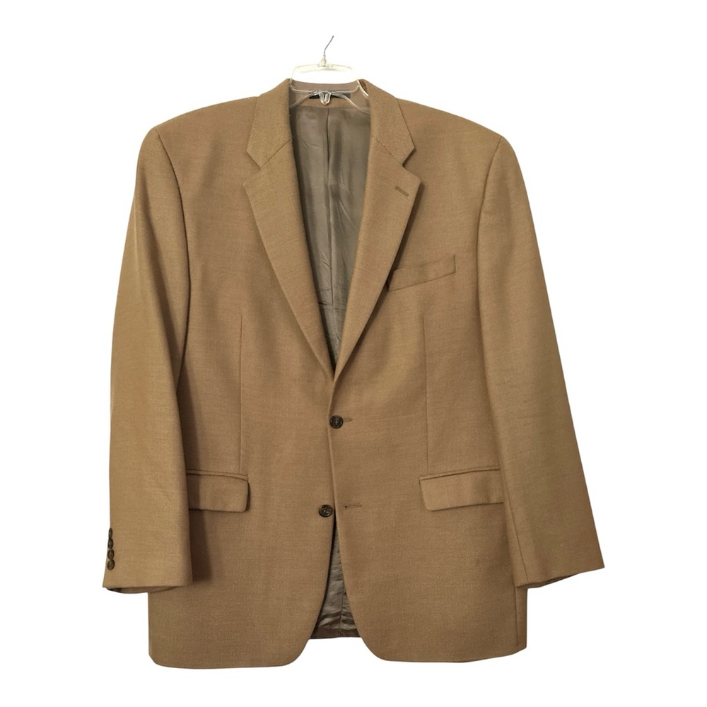 Ralph Lauren Camel Herringbone Sport Jacket 44L